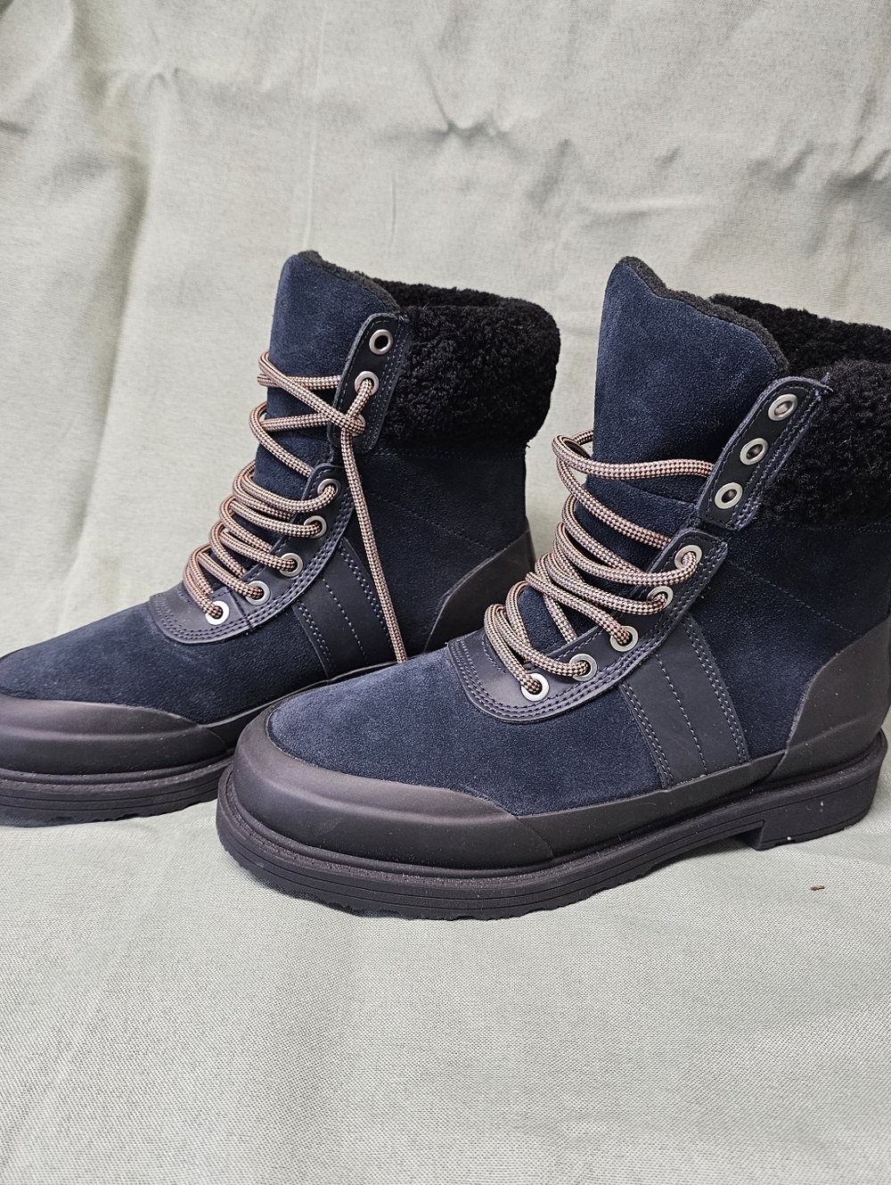 Hunter Commando Suede Winter Snow Boots
